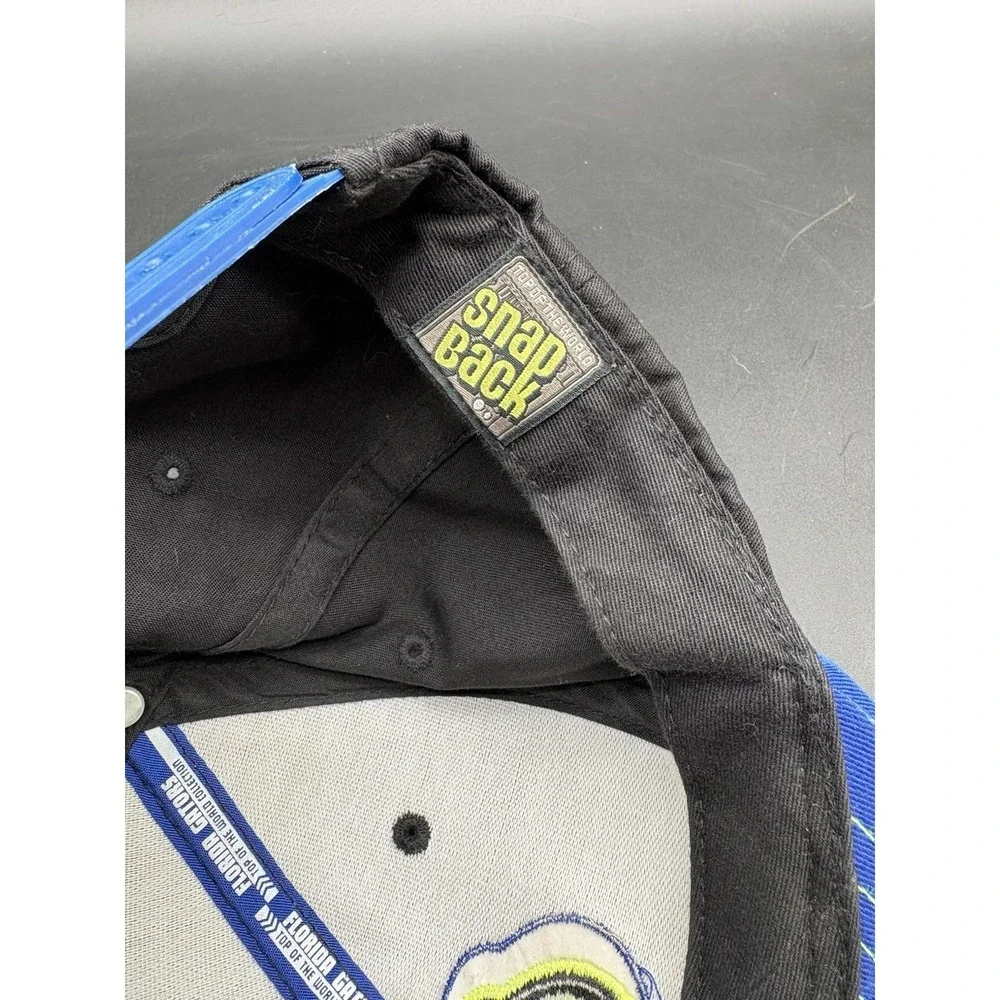 Top of the World Florida Gators Hat Mens OSFA Black Blue Excellent Snapback Cap